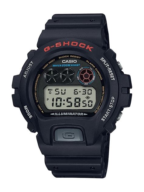 Casio G Shock Digital Black Dial Men S Watch DW 6900G 1VHDF G009