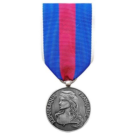 MRV DSI Argent ex SMV Médaille des Réservistes Volontaires de