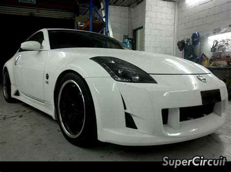 SUPERCIRCUIT Exhaust Pro Shop: Nissan Fairlady 350Z custom made rear ...