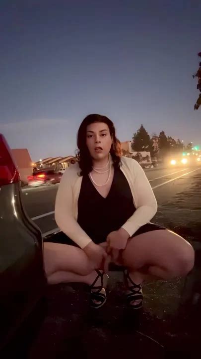 Shemale Masturbating On Side Of The Road Caught Stroking Latina Latina Porn XHamster