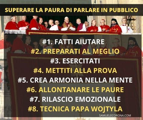 Come Superare La Paura Di Parlare In Pubblico Tecnica Wojtyla