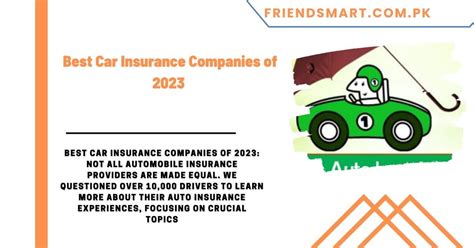 Best Car Insurance Companies of 2023