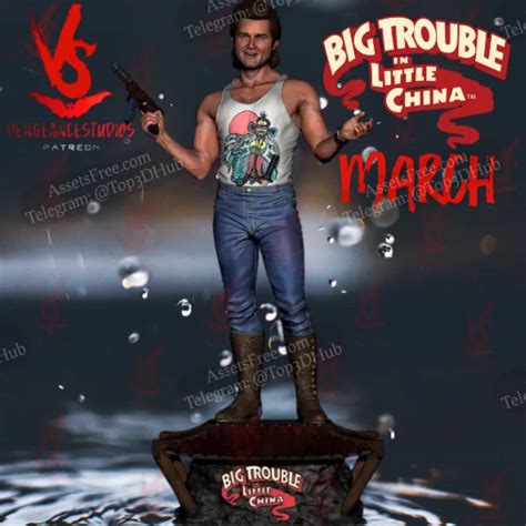 Jack Burton – Big Trouble In Little China » 3D print model Download free