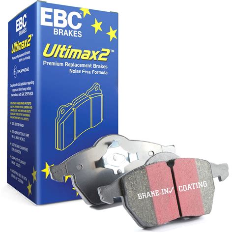 Ebc Ultimax Stock Replacement Brake Pads For Jeep Wrangler