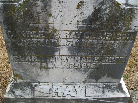 Clara Belle Lashbrook Ray Memorial Find A Grave