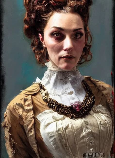 Close Up Haughty Victorian Character By Sabbas Stable Diffusion