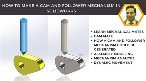 How To Make A Cam And Follower Mechanism In Solidworks A Step By Step