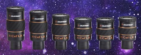 Celestron X-Cel LX Eyepieces 1.25" - Rother Valley Optics Ltd