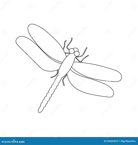 Lib Lula Insecto De Doodle Dibujado A Mano Ilustraci N Vectorial Con