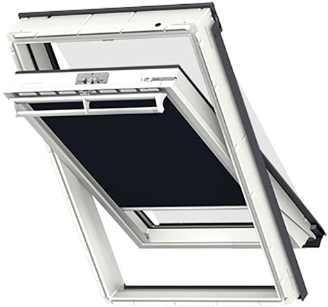 Velux Vorteils Set Hitzeschutz Plus DOP Manuell Uni Dunkelblau Schwarz