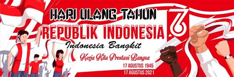 Kumpulan Desain Spanduk Banner Hut Ri Full Vector Update Free Cdr The