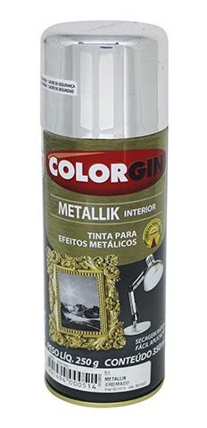 Spray Colorgin Metallik Cromado Ml Parcelamento Sem Juros