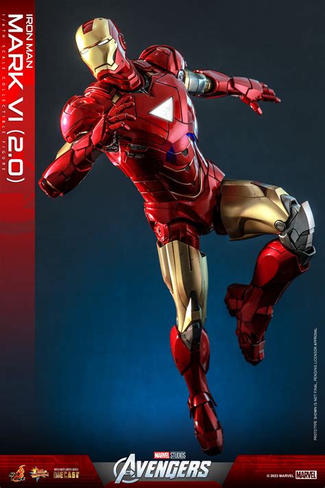 Hot Toys The Avengers Th Scale Iron Man Mark VI Collectible Figure