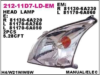 Купить 212-11D7R-LD-EM DEPO Фара R Toyota Land Cruiser Prado FJ120 02 ...