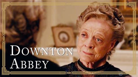 The Dowager Countess Royal Romance Downton Abbey Youtube