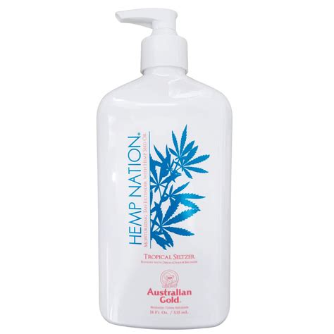 Australian Gold Hemp Nation Tropical Seltzer Tan Extender with Hemp ...