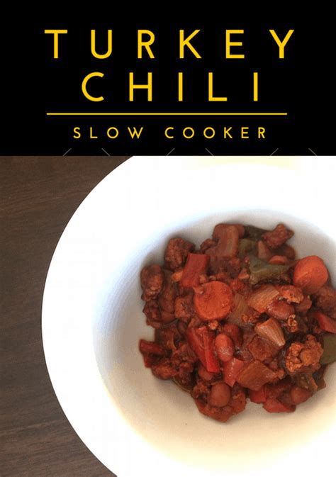 Slow Cooker Turkey Chili Weight Watchers Lady And The Blog