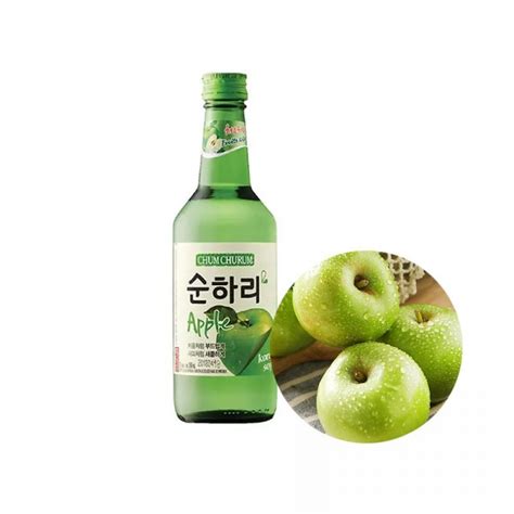 Lotte Soju Chum Churum Apple 12 Alc 360ml