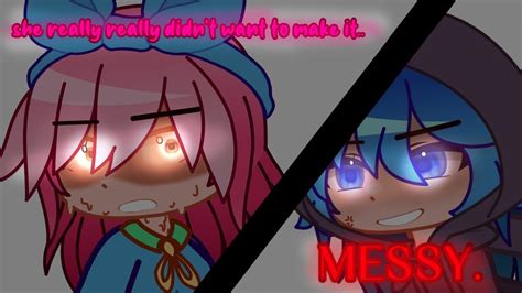 ～💙🔪 She Really Really Didnt Want To Make It Messy 🔪💗 ～ Krew