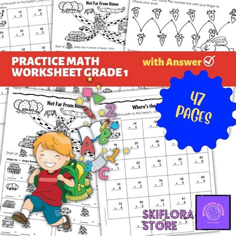 [SS202] Practice Math Grade 1 Latihan Matematik Darjah 1 Printable ...