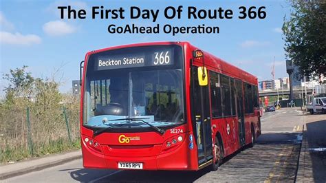 First Day Route Goahead London Bus Observations Youtube