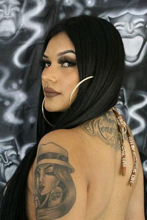 Chicano Chola Style Low Rider Girls Latin Women Arm Tattoos