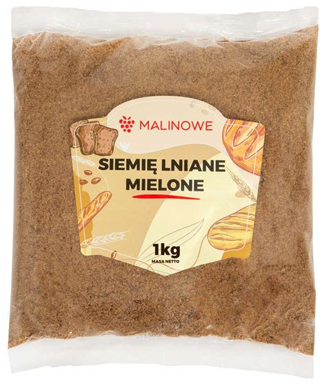 Ziarno lnu MIELONE siemię lniane 1kg JAKOŚĆ 10771809144 Allegro pl