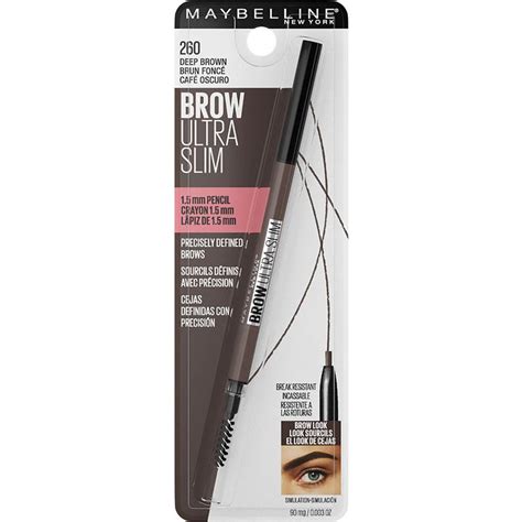 Buy Maybelline Brow Ultra Slim Deep Brown Online At Chemist Warehouse®