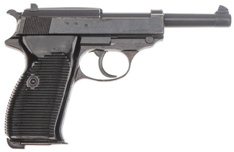 Wwii German Walther Ac43 P38 9mm Semi Auto Pistol Auction