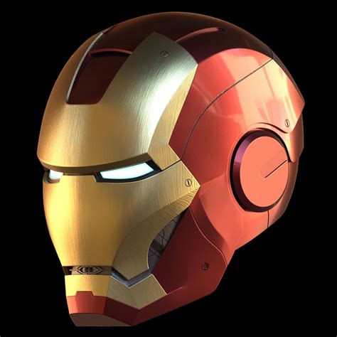 Iron Man Mk3 Helmet File Etsy