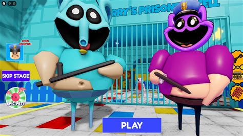 Bubba Poppy Playtime Barry S Prison Run Obby New Update Roblox All