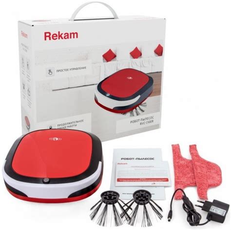 Робот-пылесос Rekam RVC-1500R: цена, обзор, характеристики