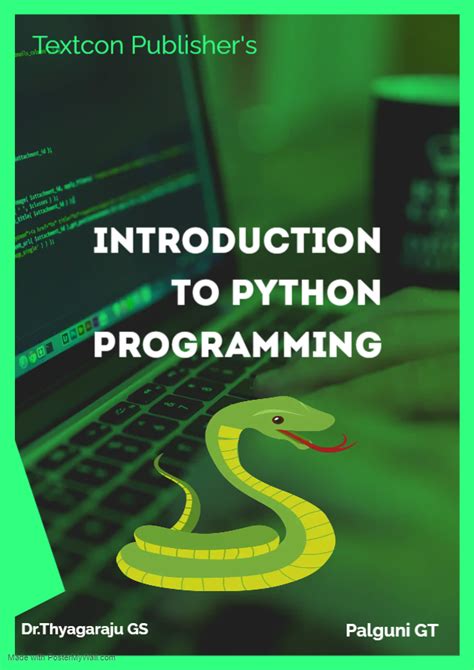 Introduction To Python Programming