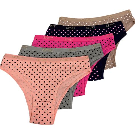 LOT NICE Women Bikini Panties Brief Floral Lace Cotton Underwear