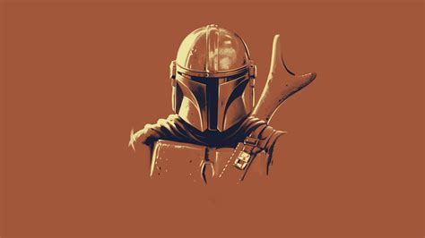 Mandalorian Minimalist Wallpaper, HD Minimalist 4K Wallpapers, Images
