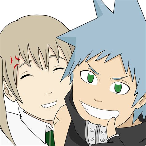 Maka and Black Star by Akira423 on DeviantArt