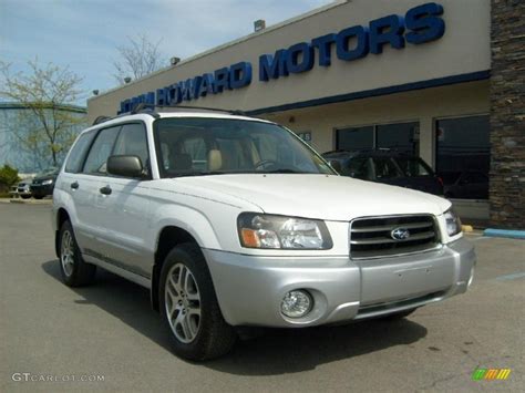 Aspen White Subaru Forester Xs L L Bean Edition