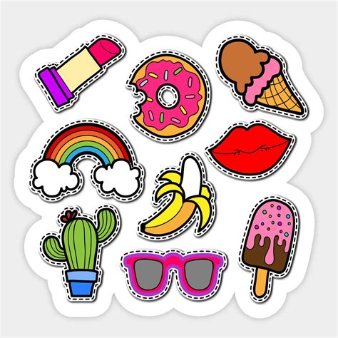 Cute Collection Of Sticker Icons Choose From Our Vast Selection Of Stickers To Match With