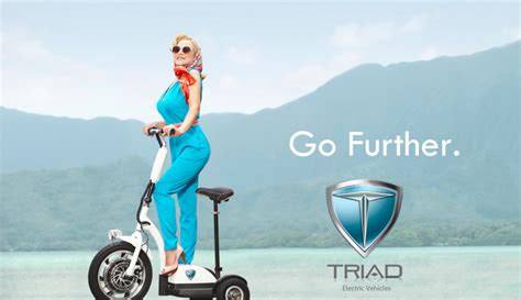 3 Wheel Scooter Triad 750 Sf2 Folding Electric Scooter