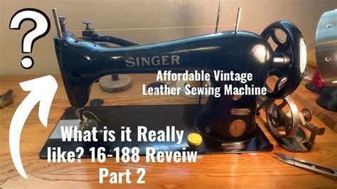 What Is It Really Like Using A Vintage Singer Sewing Machine