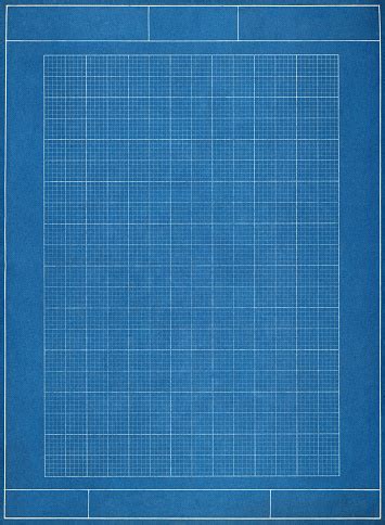 Blueprint Grid Paper Stock Photo - Download Image Now - iStock