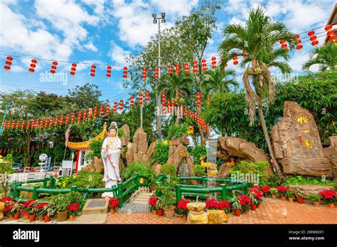 Kuala Lumpur Malaisie Janvier Statue De La D Esse Chinoise