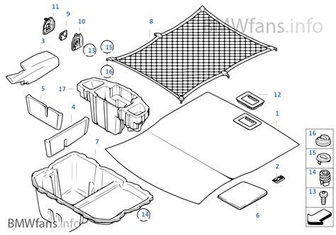 Trim Panel Trunk Floor BMW 3 E90 LCI 320i N43 Europe