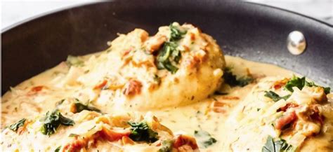 Creamy Keto Tuscan Chicken