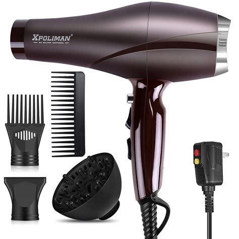 Amazon Watt Hair Dryers Xpoliman Professional Salon Hair