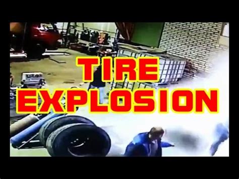 Split-Rim Tire Explosion – PLEASE USE A CAGE – Kansas City Trailer Repair