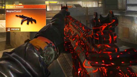 HOW TO FIX THE MAGMA CAMO GLITCH MW3 Unlock Magma Camo YouTube