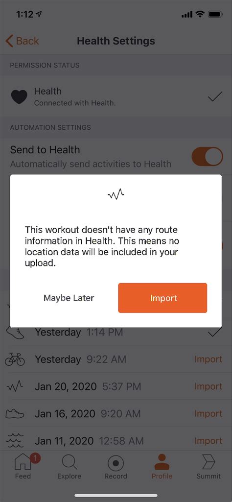 Health App And Strava Strava Support