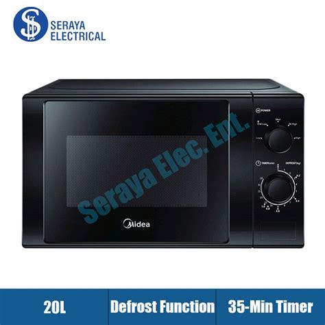 Midea 20L Dial Control Microwave Oven MM720CGE BK