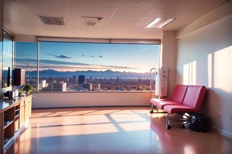 Premium AI Image | Hospital ward display architectural interior design ...